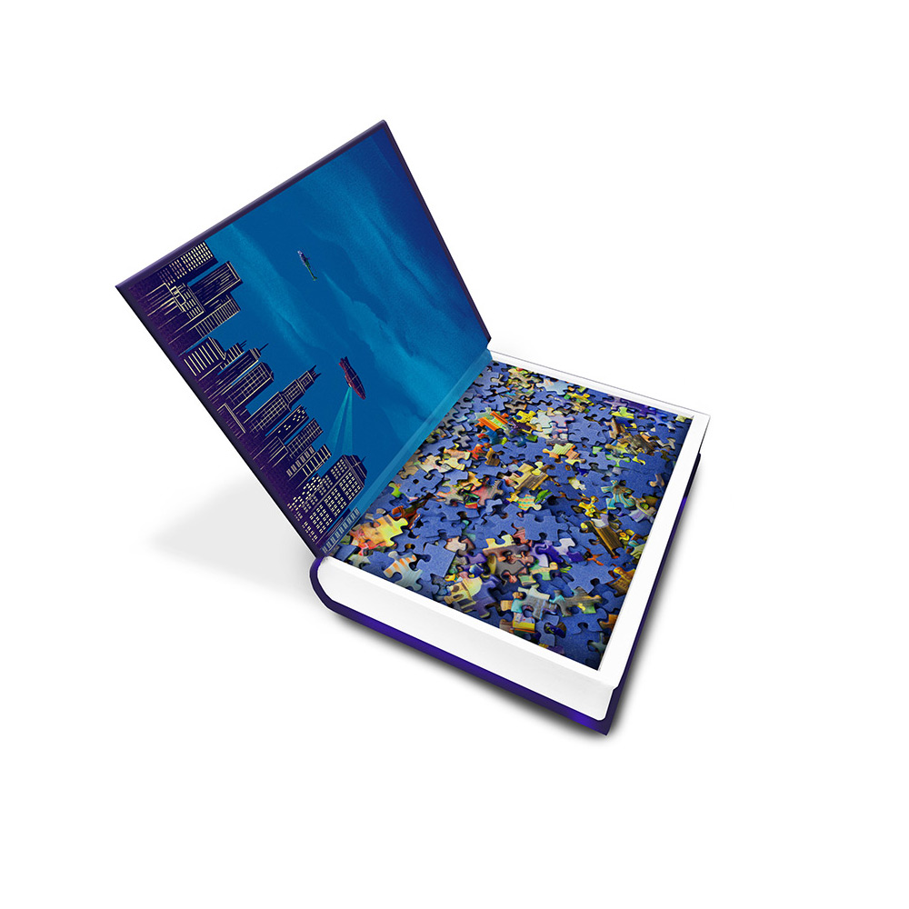 Exploring Gotham City Puzzle and Book Set