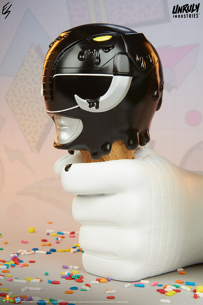 Green. Black and Pink Power Rangers Scoops Set