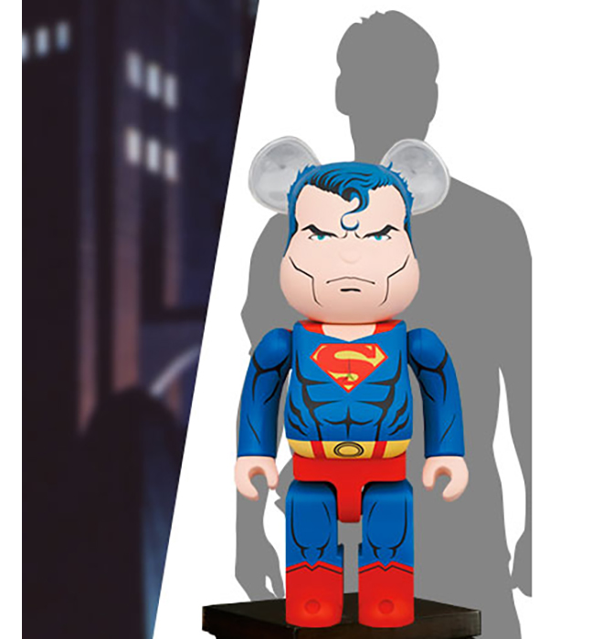 Be@rbrick Superman (Batman HUSH Version) 1000％