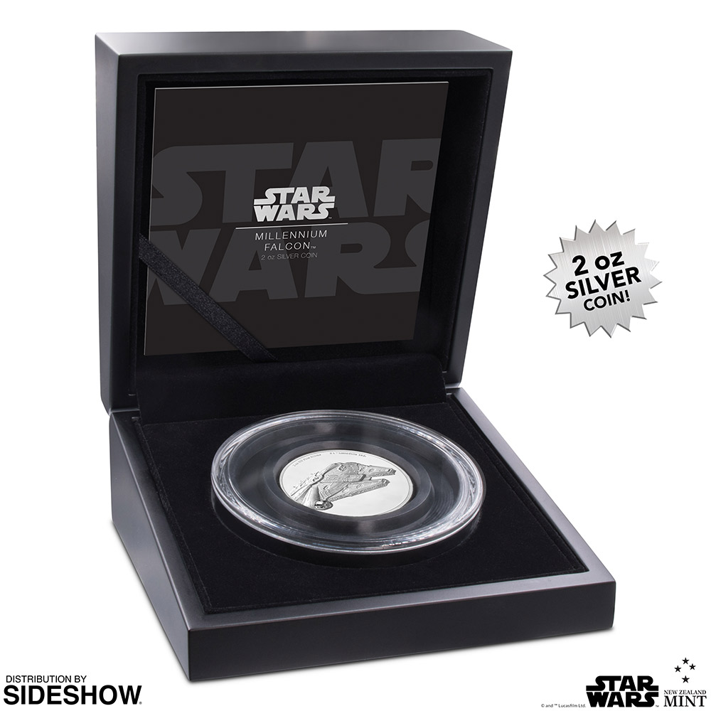 Millennium Falcon Silver Coin