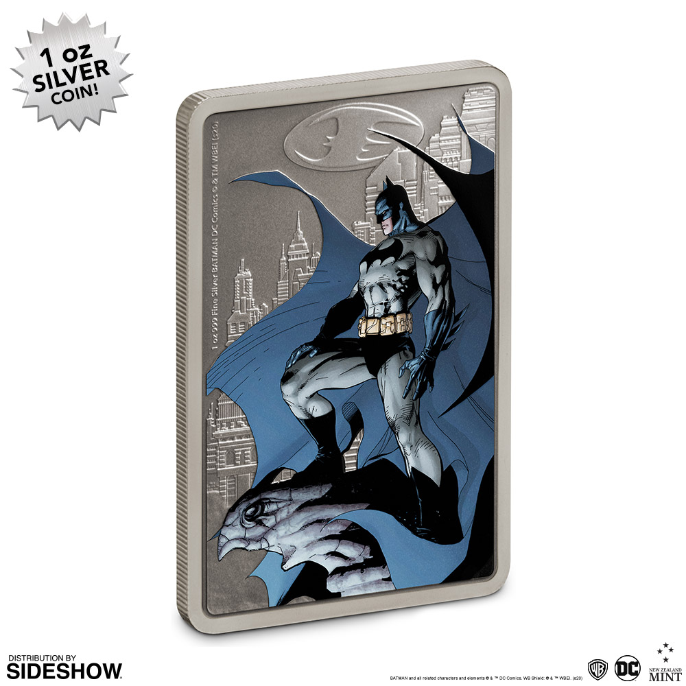 The Caped Crusader - Gotham City Silver Coin