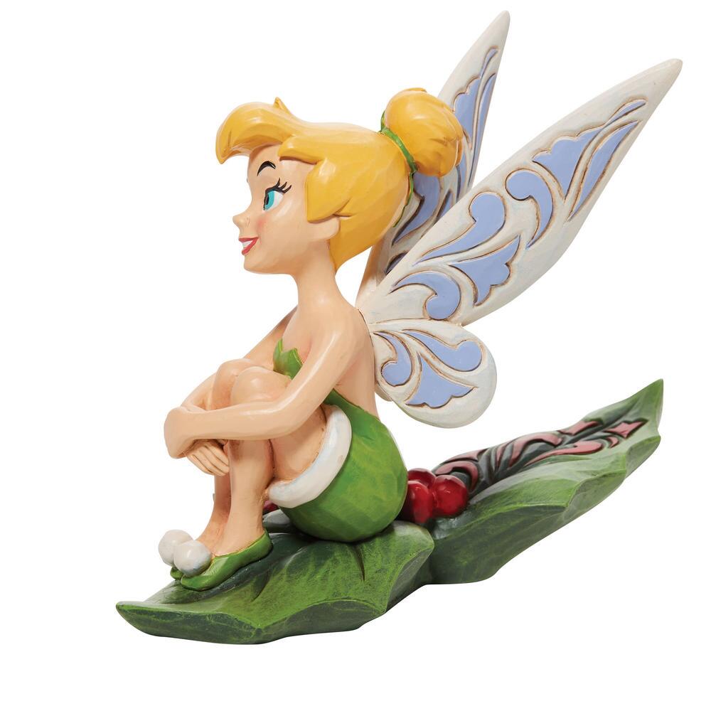 Tinkerbell Sitting on Holly