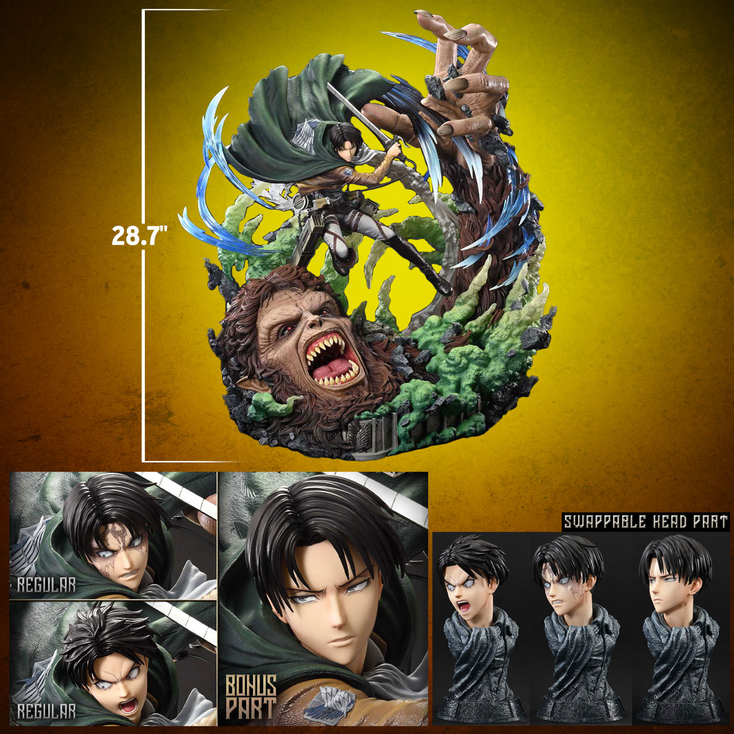 Levi vs. Beast Titan (Bonus Version)