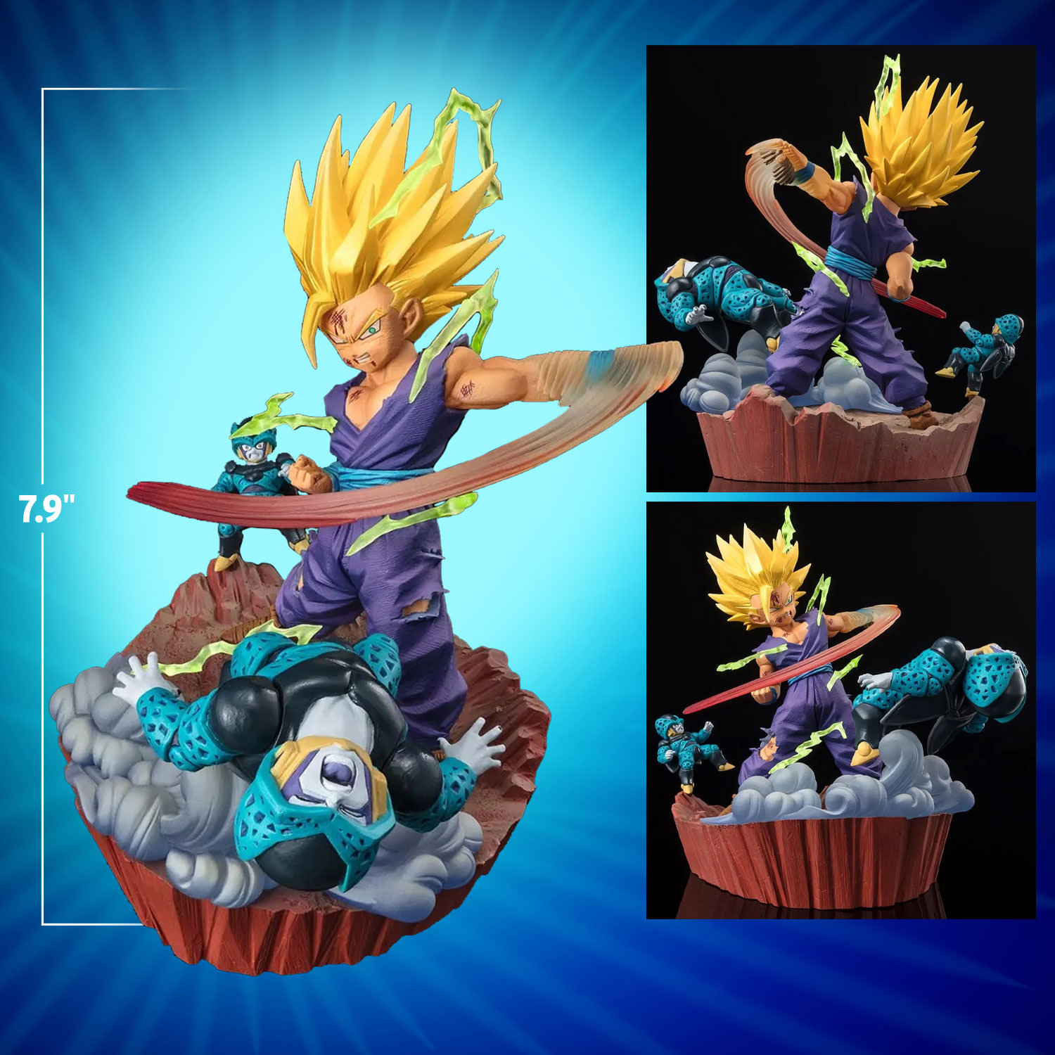 SUPER SAIYAN 2 SON GOHAN -ANGER EXPLODING INTO POWER!!-