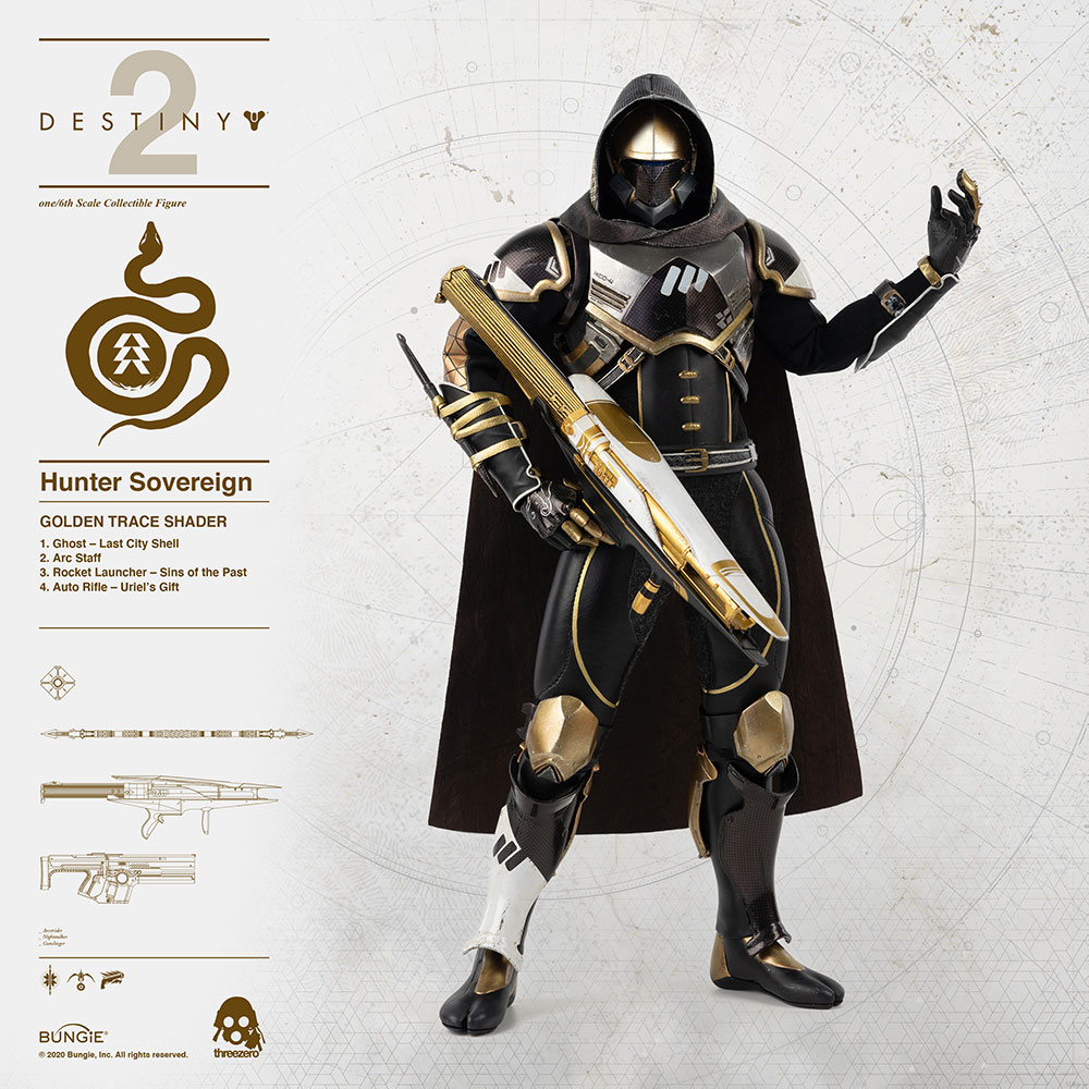 Hunter Sovereign (Golden Trace Shader)