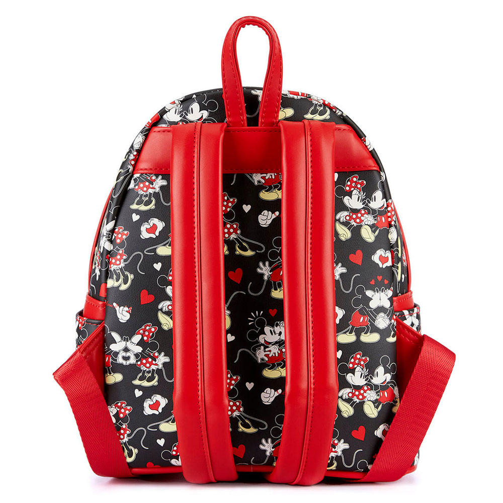 Mickey and Minnie Heart Hands Mini Backpack