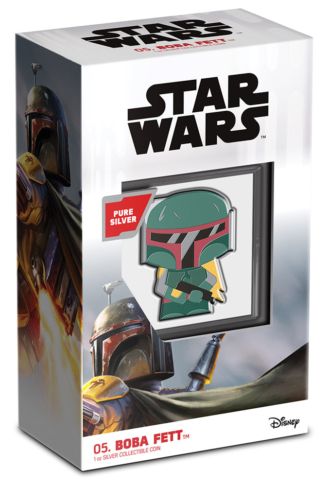 Boba Fett 1oz Silver Coin