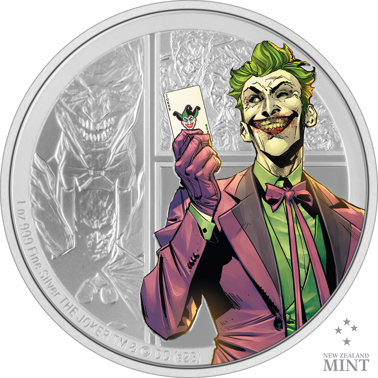 The Joker 1oz Silver Coin