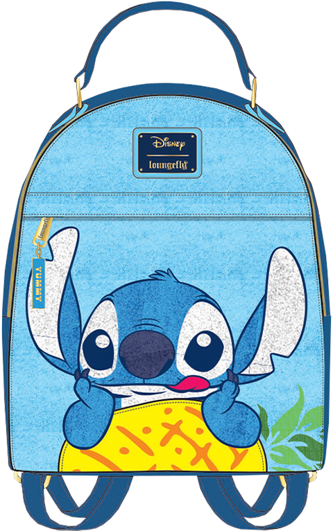 Stitch Pineapple Mini Backpack