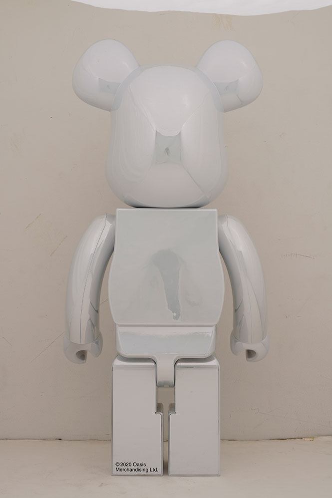 Be@rbrick Oasis White Chrome 1000%