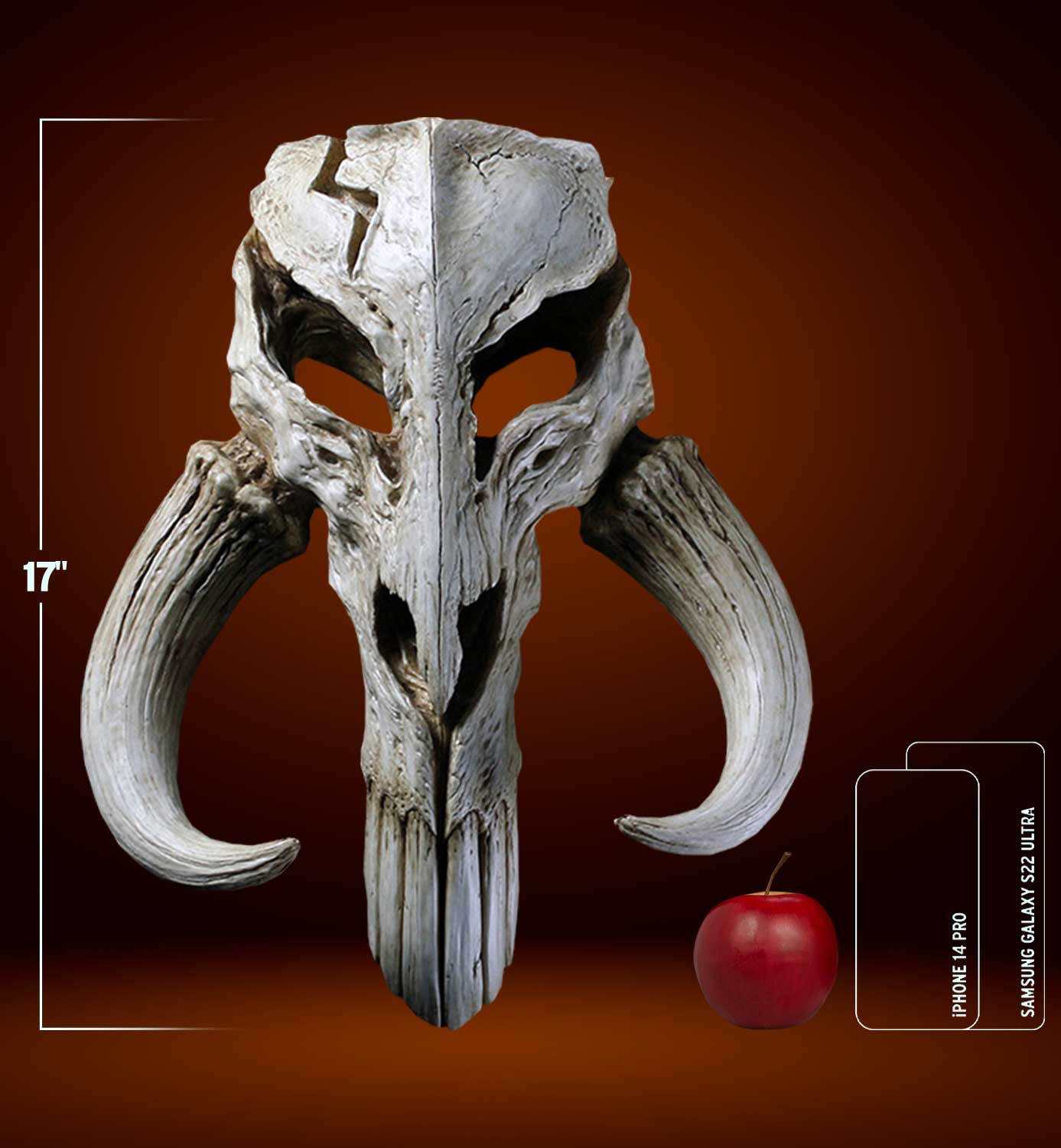 Mandalorian Skull Wall Decor