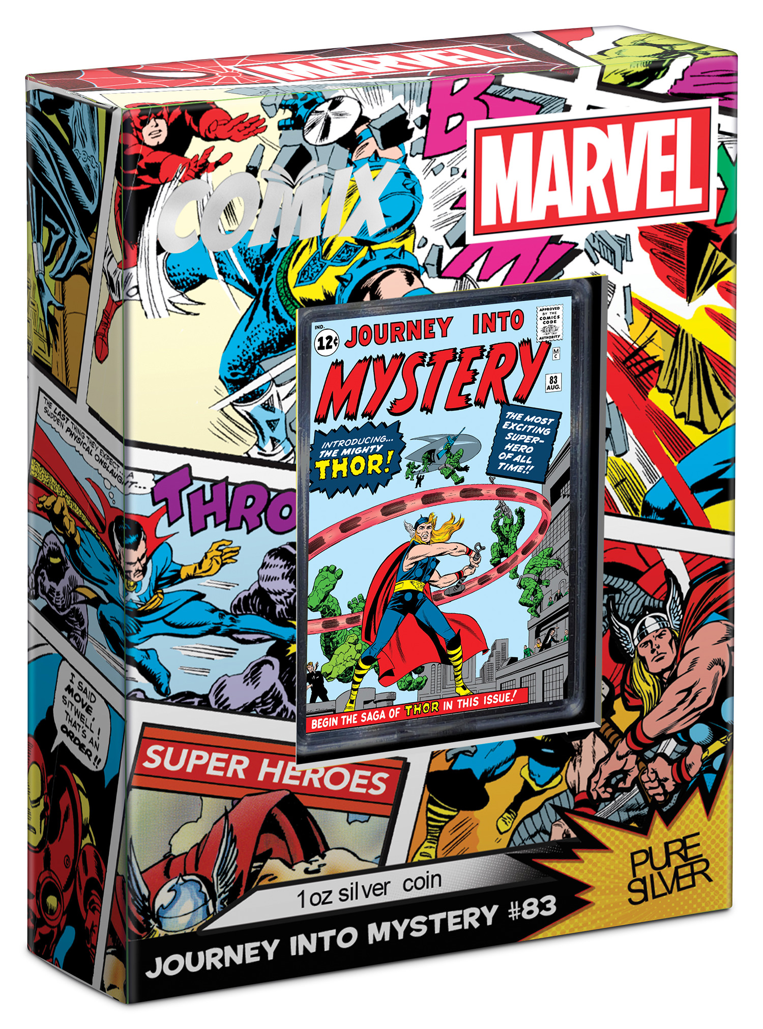 Journey Into Mystery #83 1oz Silver Coin