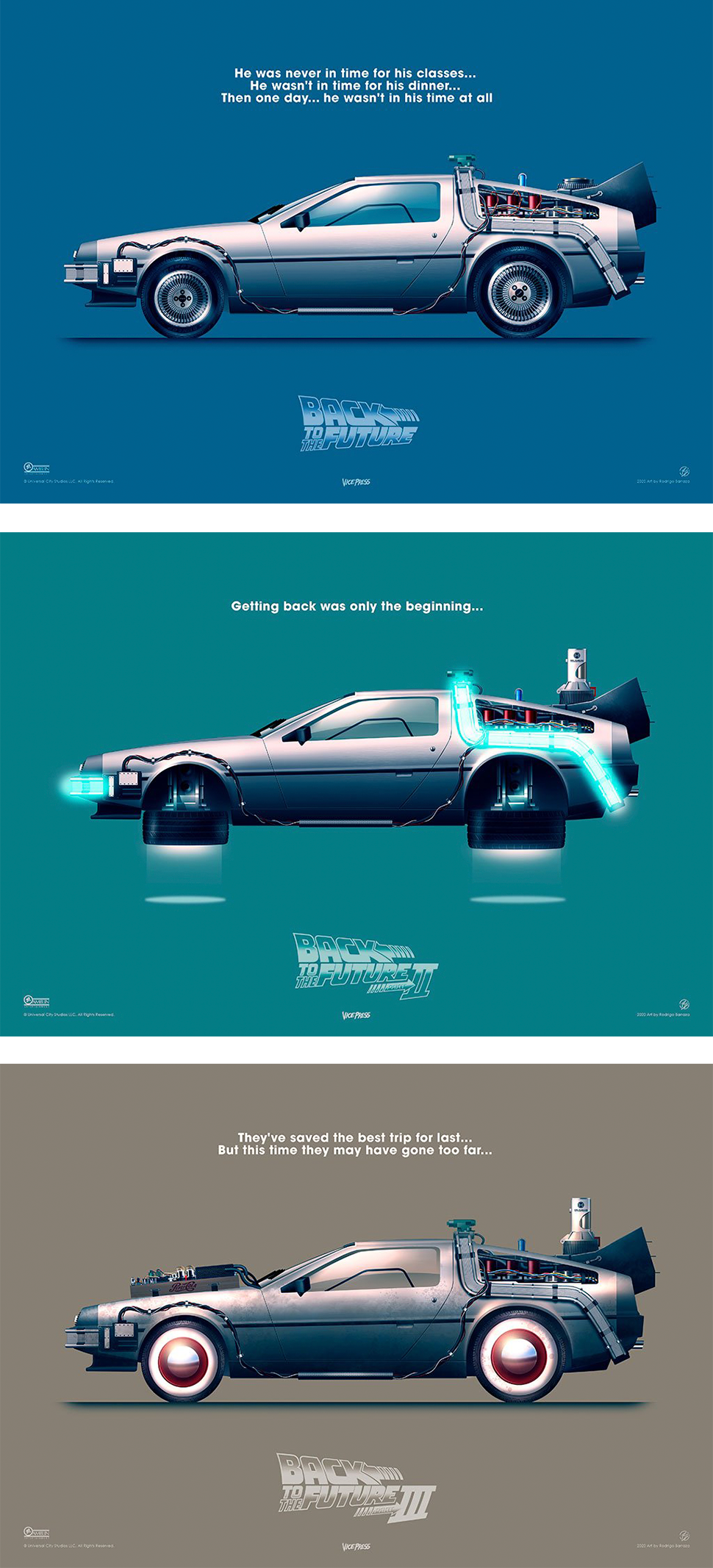 Back to the Future – Delorean Set