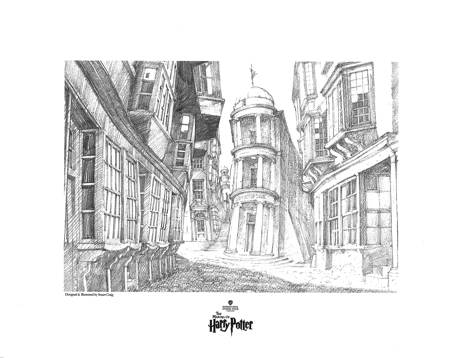 View of Diagon Alley