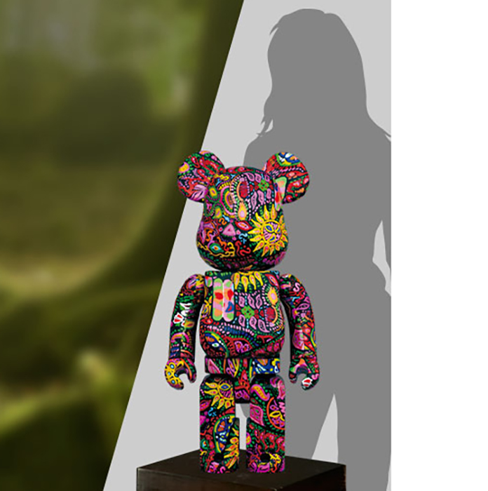 Be@rbrick Psychedelic Paisley 1000%