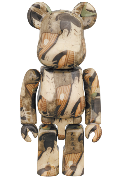 Be@rbrick Toshusai Sharaku 100% and 400% Set