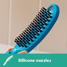 Dog Shower Petrol Blue