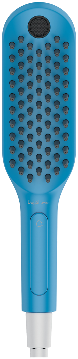 Dog Shower Petrol Blue