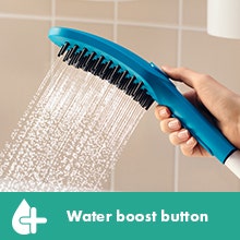 Dog Shower Petrol Blue