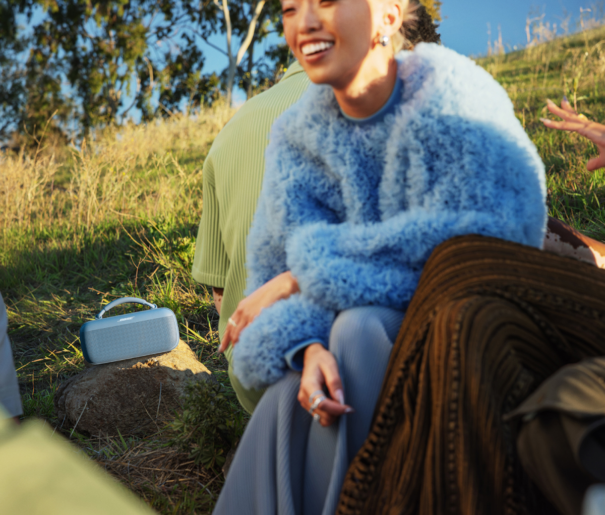 Tragbarer Bose SoundLink Max Lautsprecher