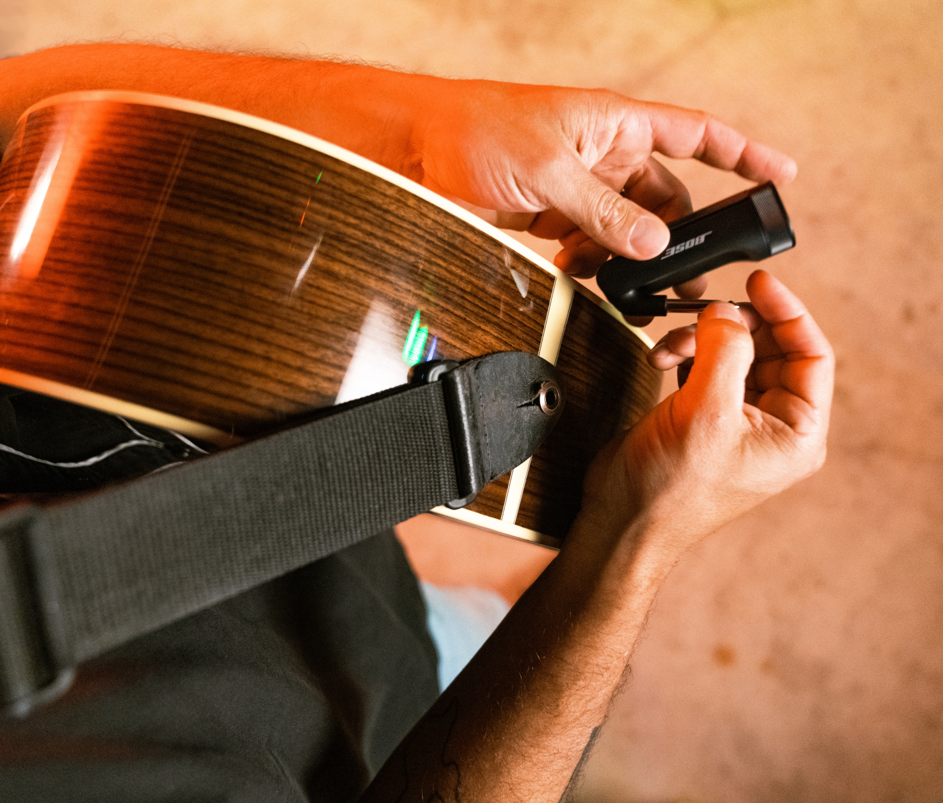 Bose S1 Pro+ 6.35-mm-Instrumenten-Drahtlossender