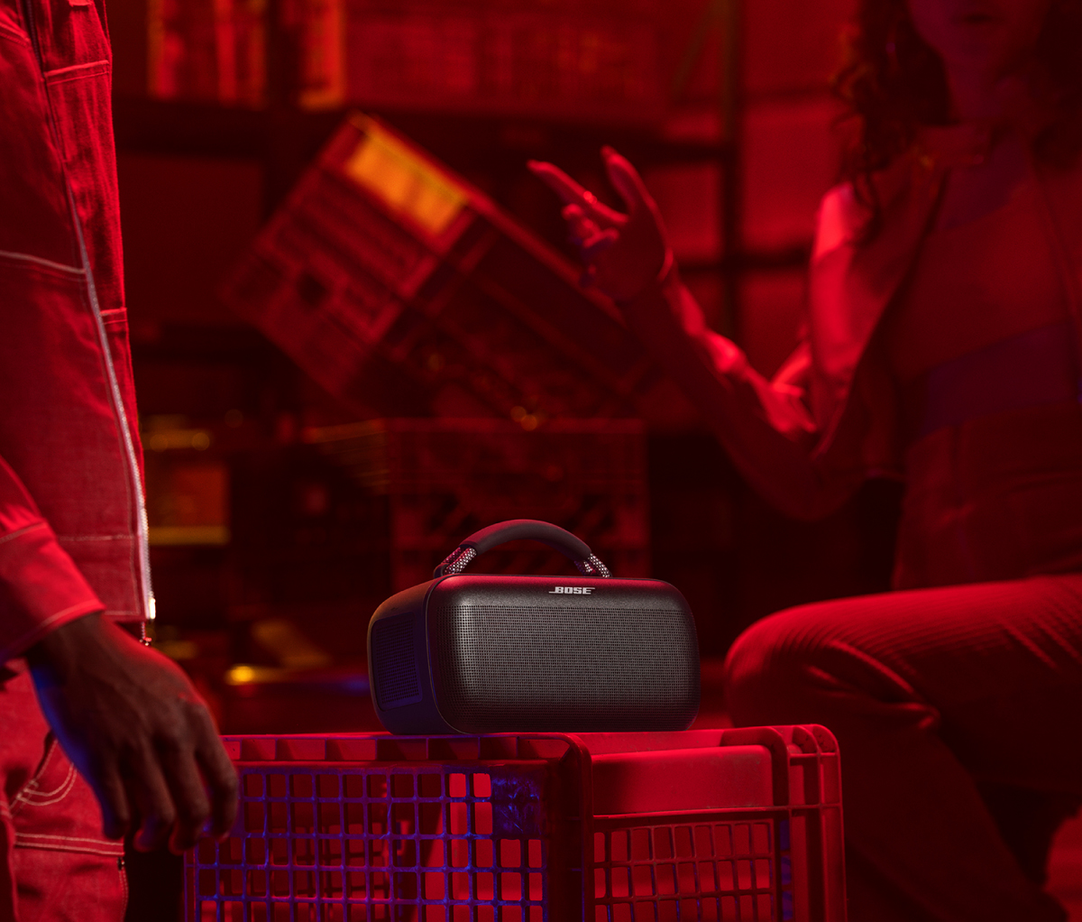 Tragbarer Bose SoundLink Max Lautsprecher