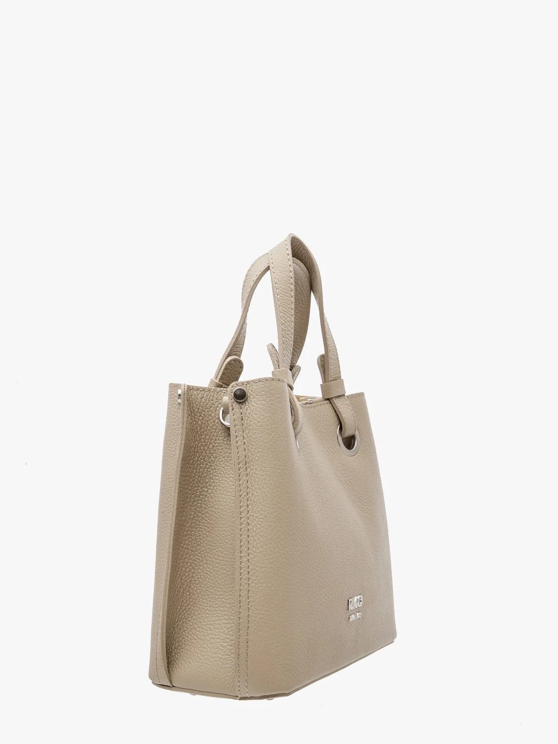 Ciemnobeżowa torebka damska