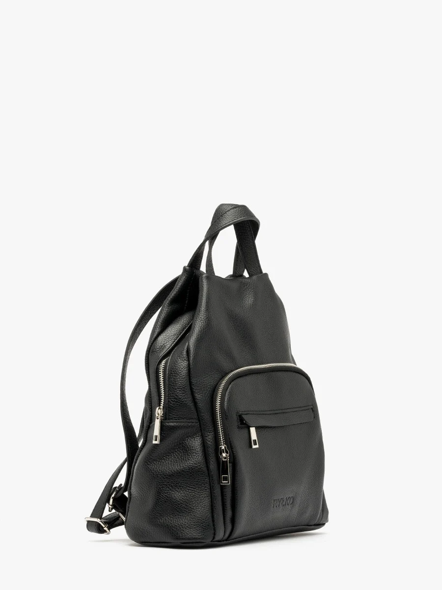 Czarny plecak damski