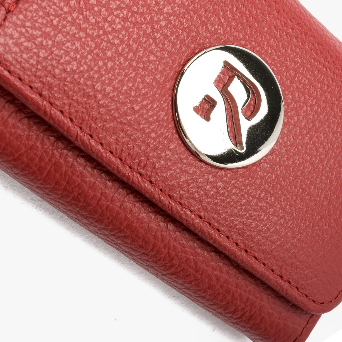 Czerwony portfel damski