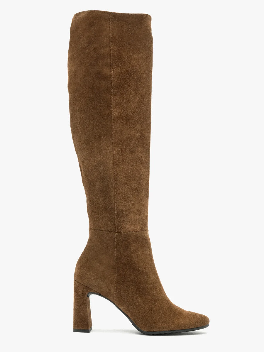 Brązowe kozaki damskie