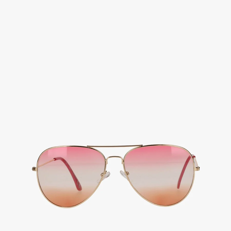 Okulary przeciwsłoneczne typu pilotki z kolorowymi szkłami