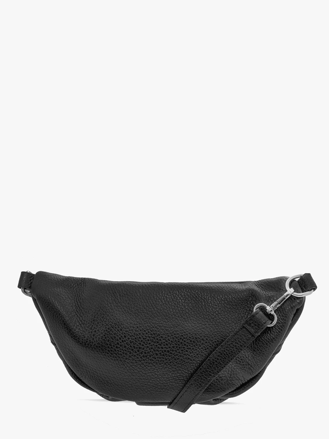 Czarna torebka nerka - crossbody