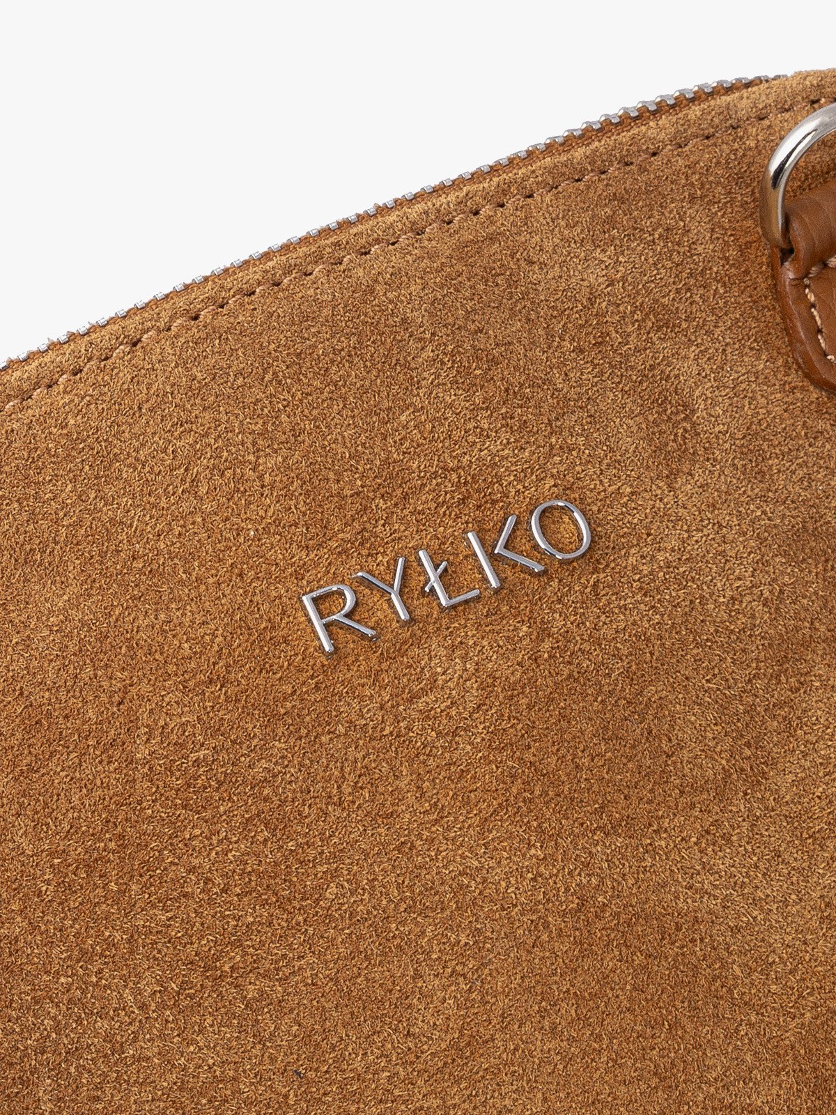 Mała ruda torebka na ramię