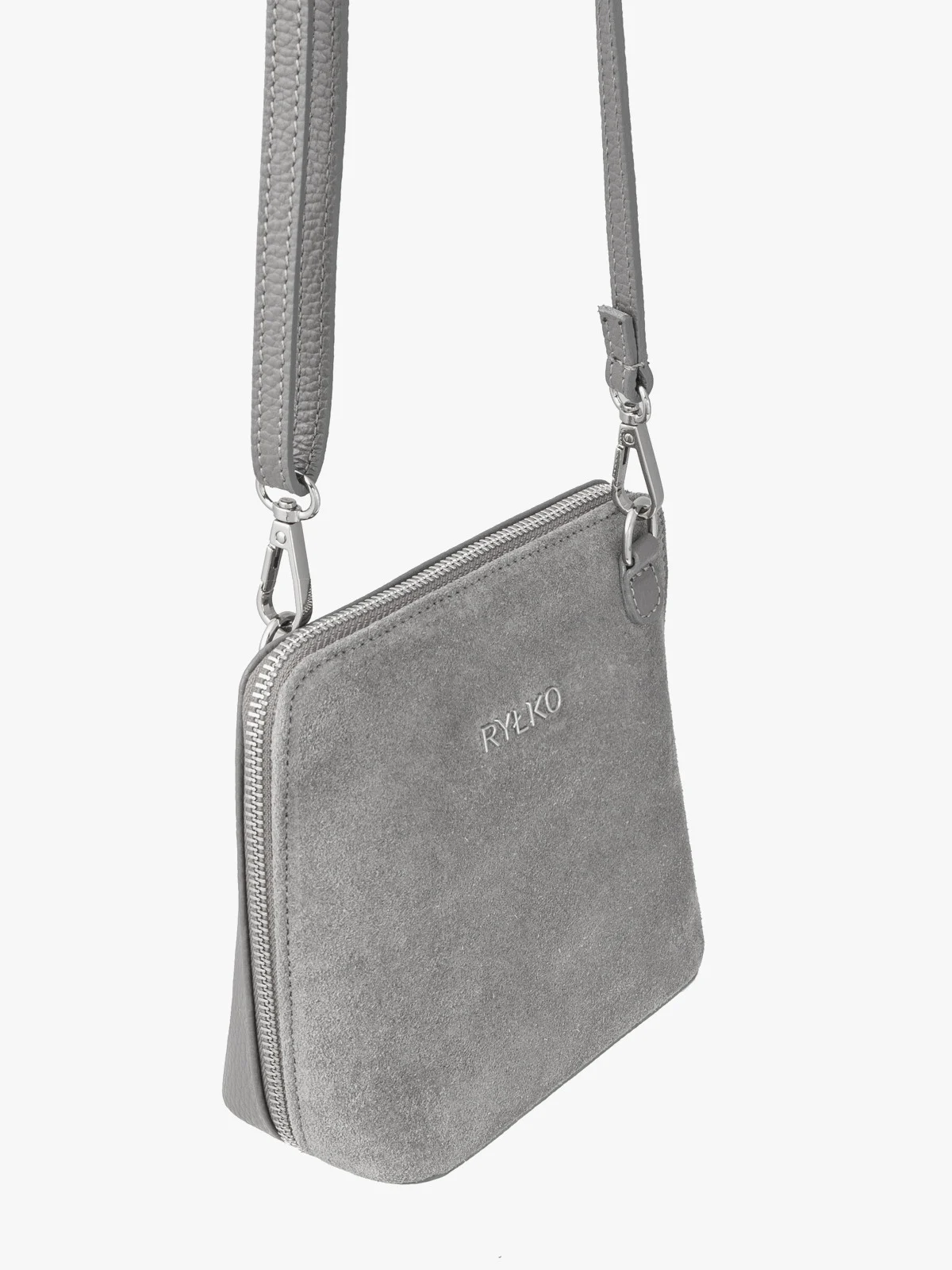 Mała szara torebka na ramię