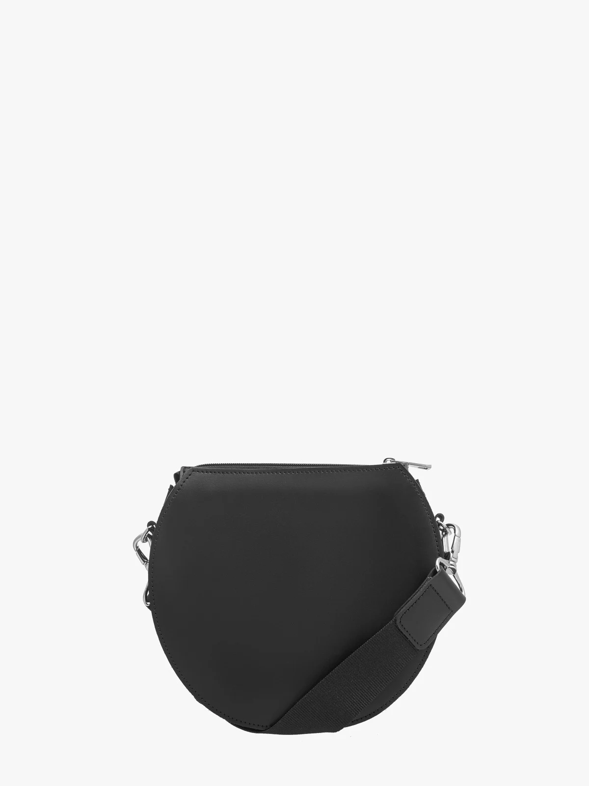 Czarna torebka damska z ozdobną fakturą