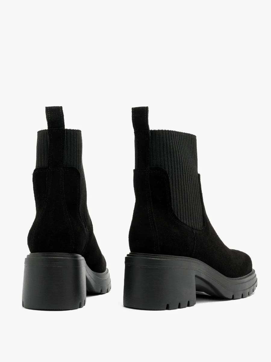 Czarne sztyblety damskie