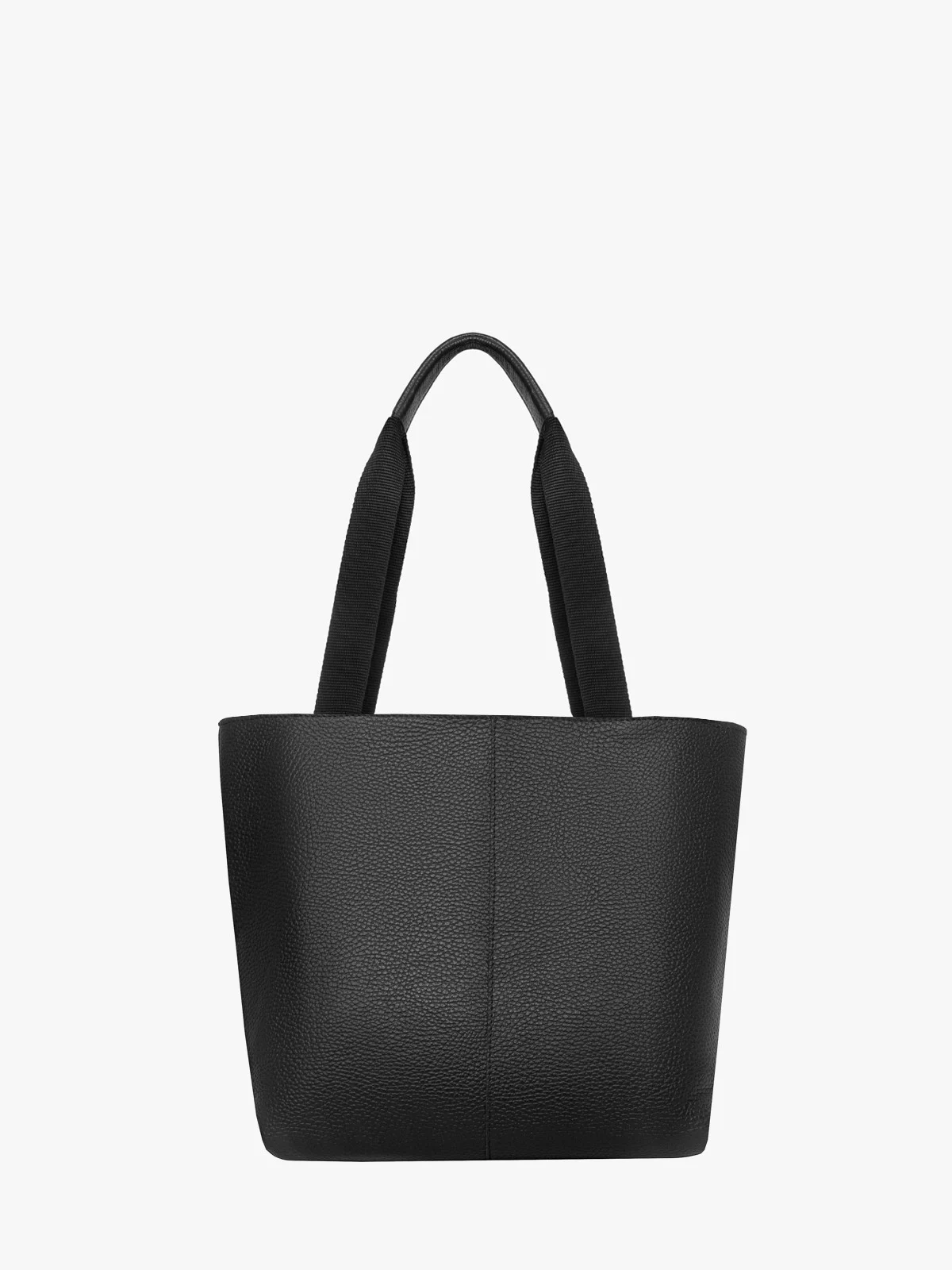 Duża torebka shopperka na pasku z taśmy