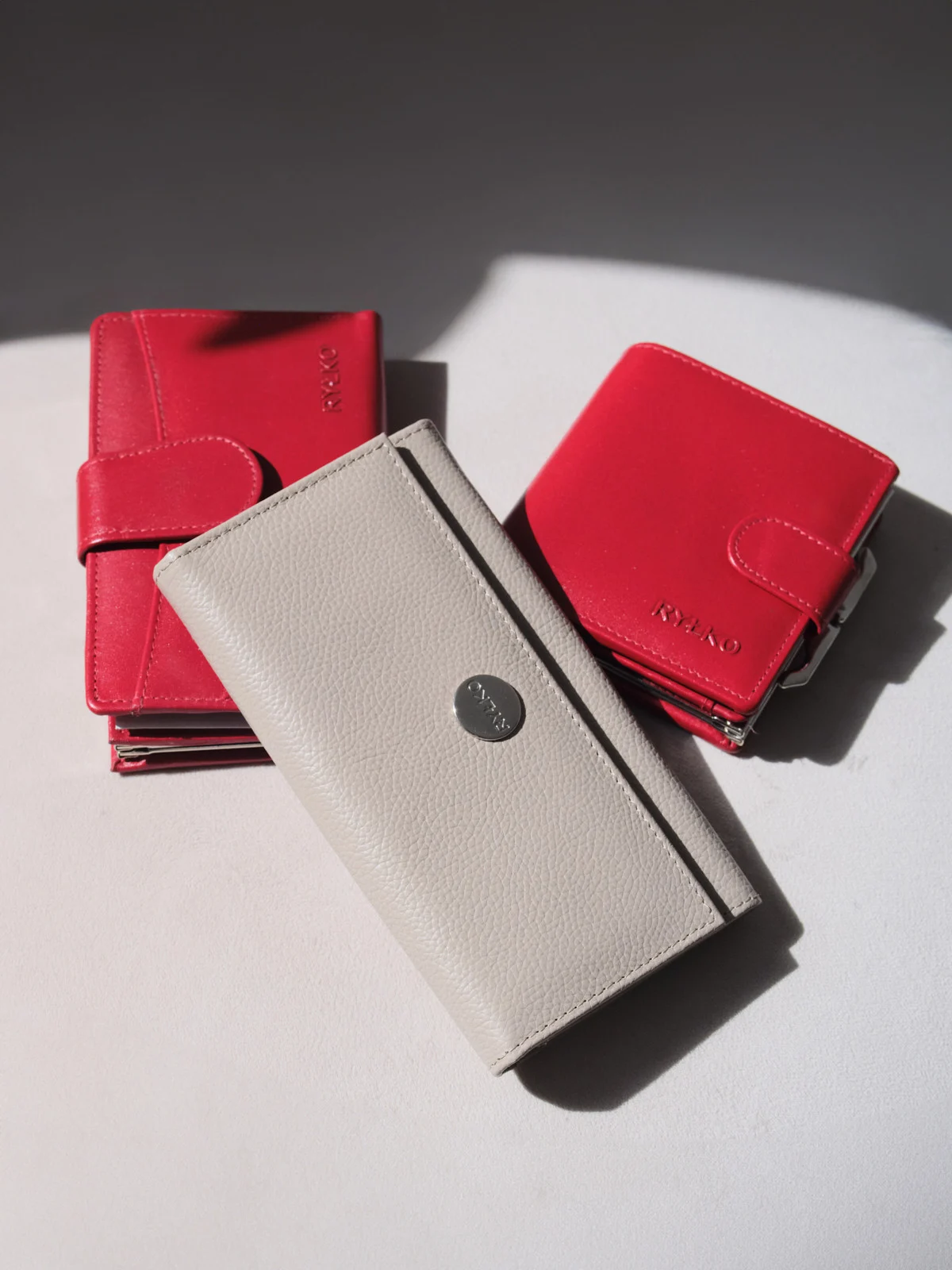 Portfel damski w kolorze czerwonym