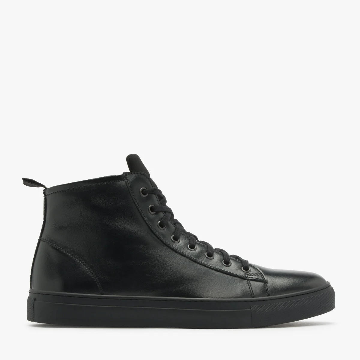 Czarne trzewiki męskie