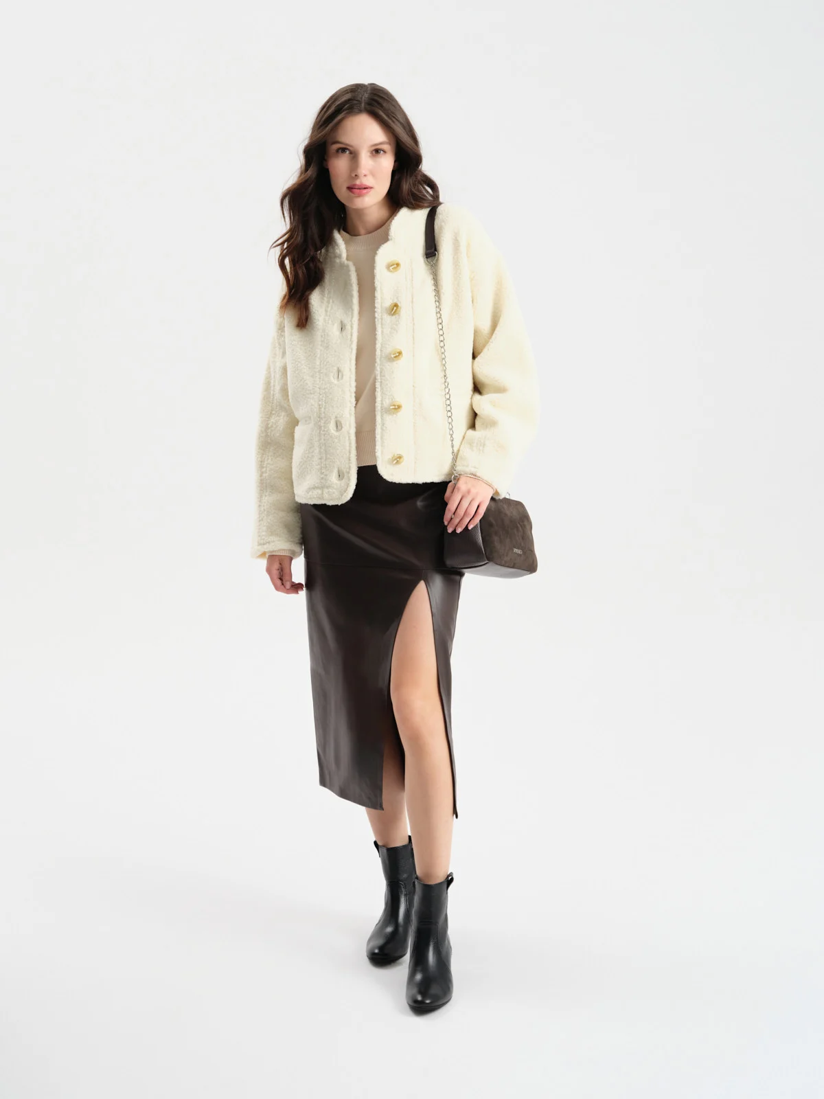 Czarne botki damskie na niskim klocku