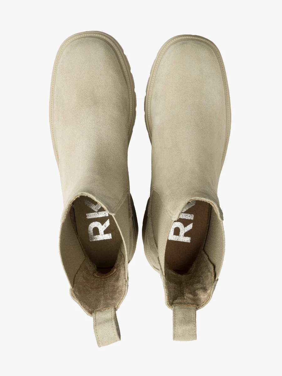 Beżowe sztyblety damskie