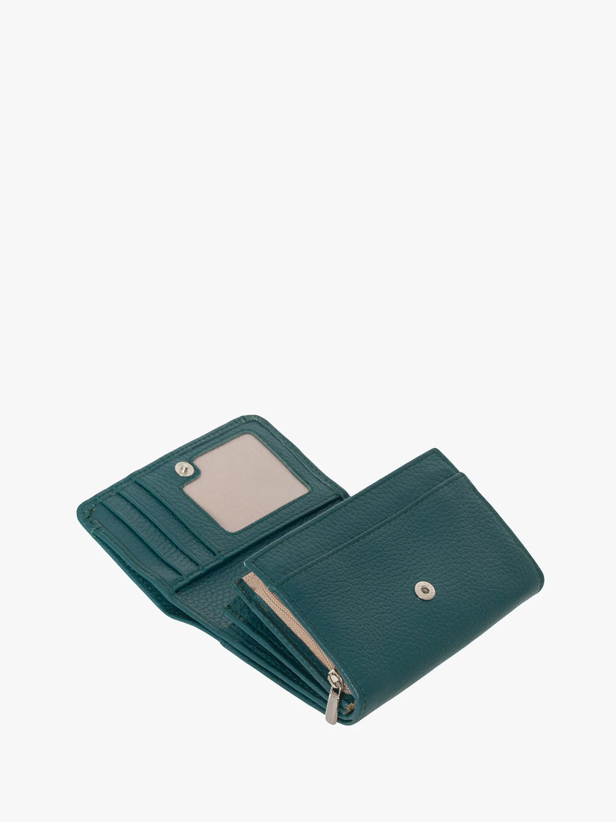 Turkusowy portfel damski