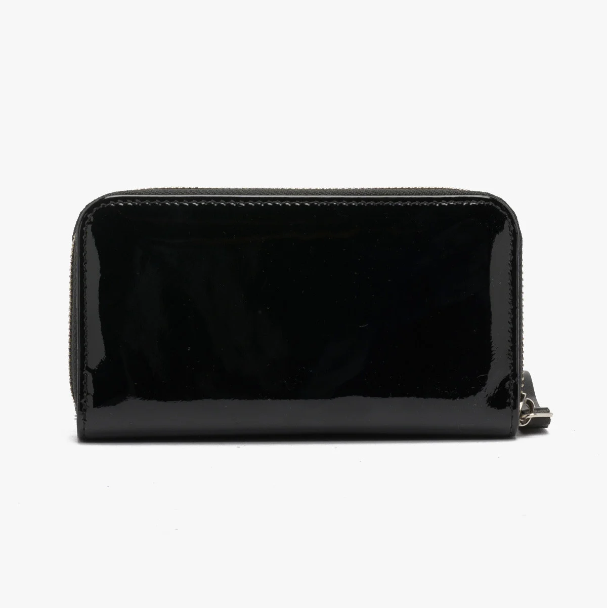 Lakierowany portfel damski