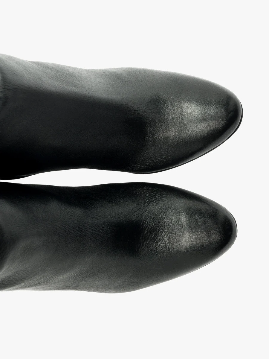 Czarne kozaki damskie