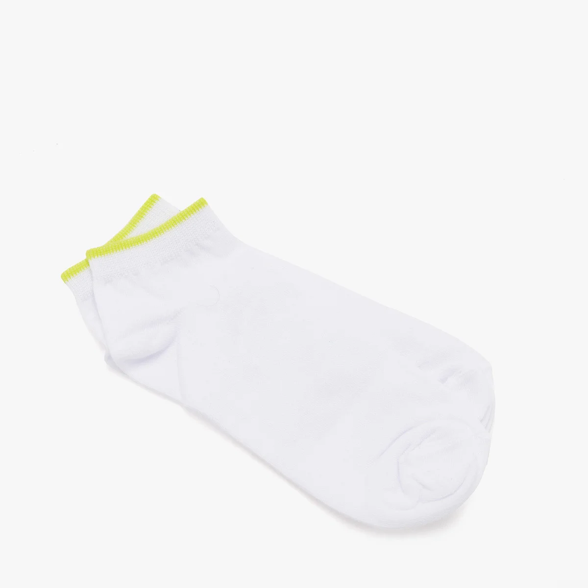 Skarpetki z żółtą lamówką