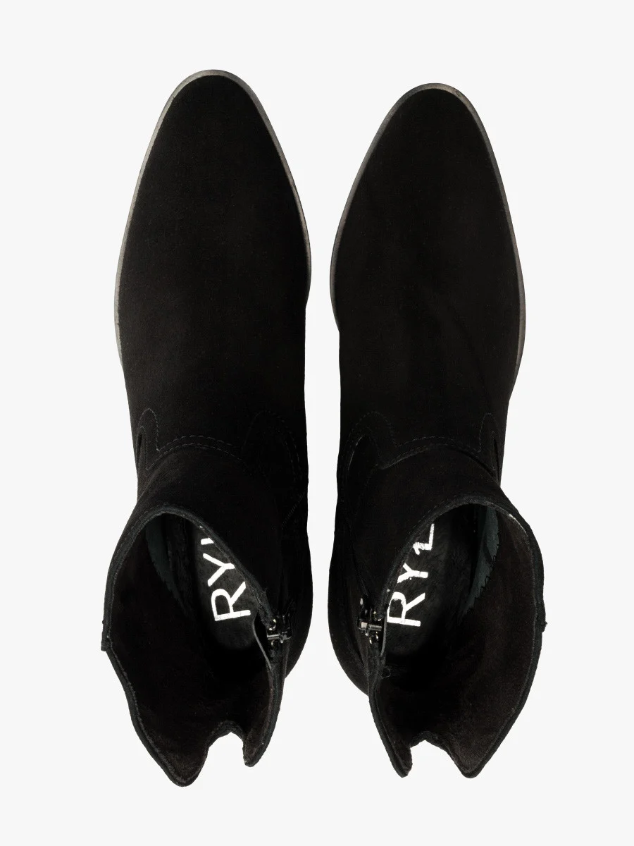 Botki na niskim obcasie