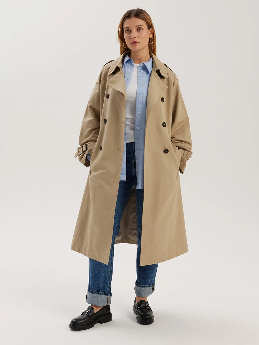 Czarne mokasyny z ozdobą