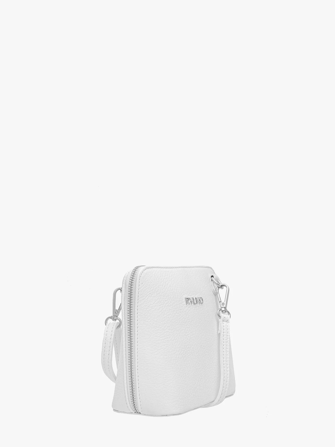 Mała, biała torebka na ramię