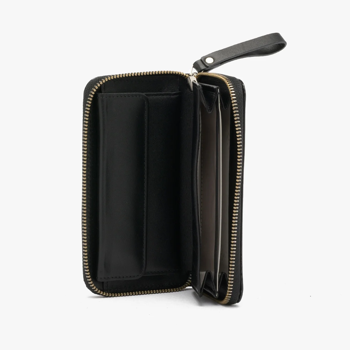 Lakierowany portfel damski