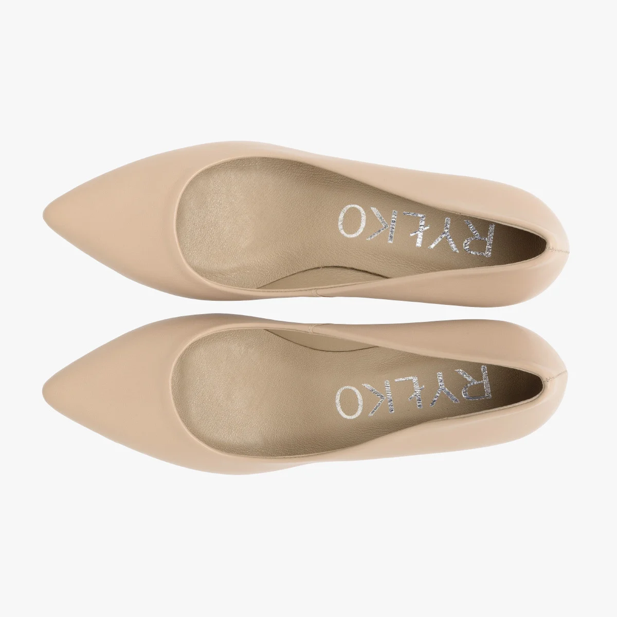 BEŻOWE CZÓŁENKA NA SŁUPKU